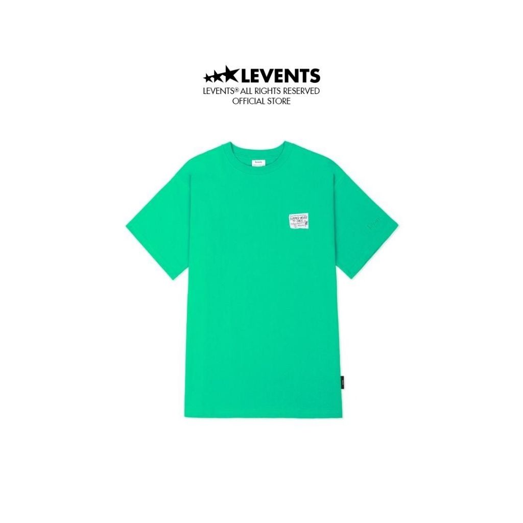 Levents Summer Vibe/ Green Tee 100% Cotton Unisex Oversized T-shirt