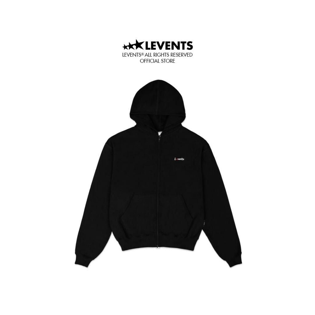 Zipper Boxy Levents Love/ Black Unisex Crab Leg Fleece Hoodie