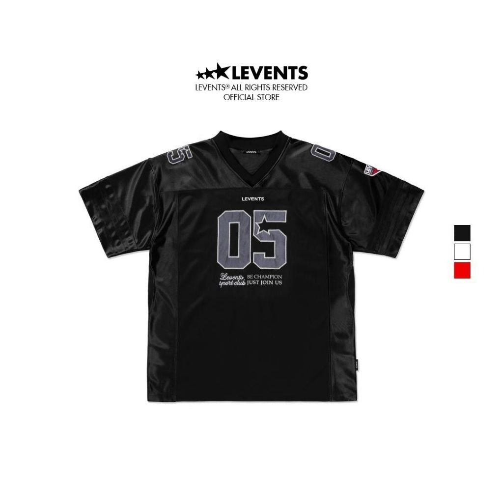 Levents 05 Jersey Thai Mesh And Tricot Unisex Oversized 