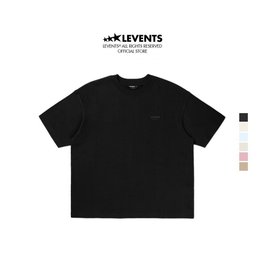 Levents Classic Semi-Oversize Tee 100% Cotton T-shirt Unisex 