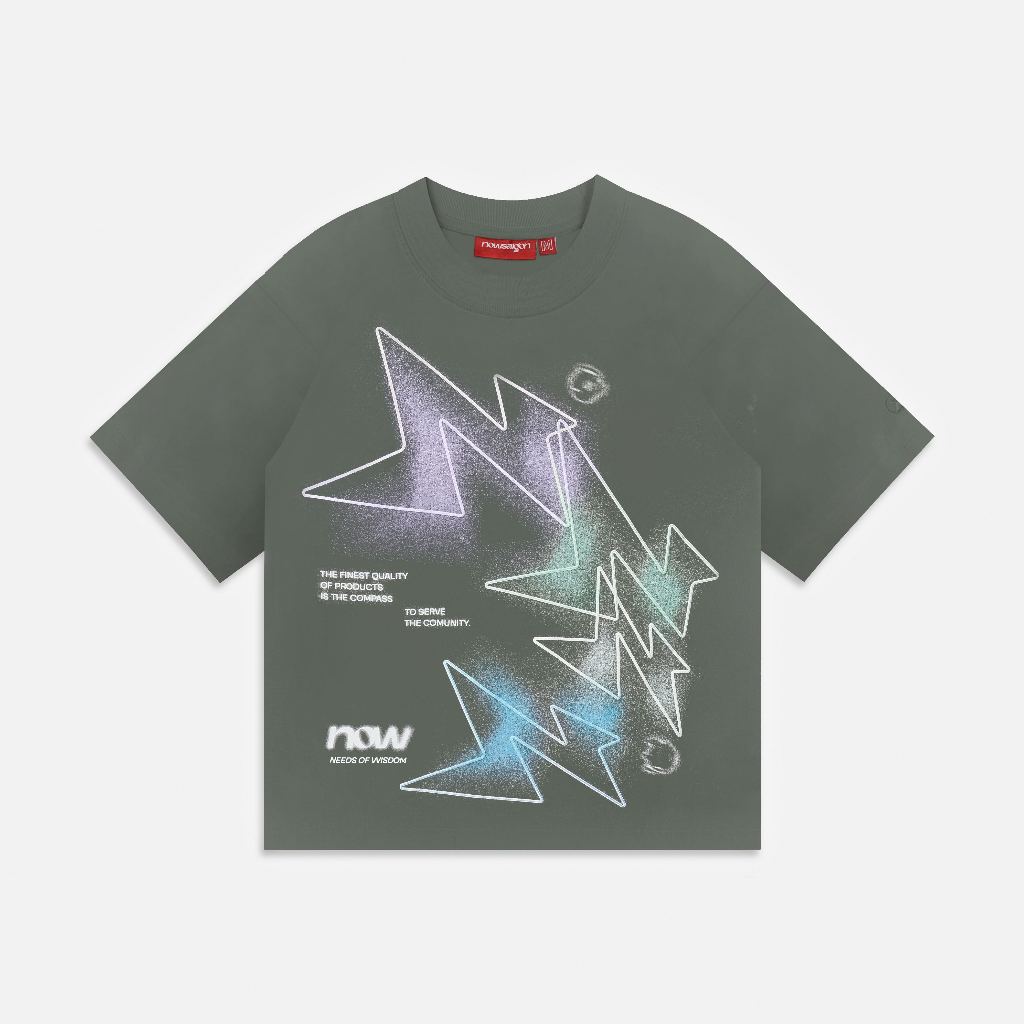 NEEDS OF WISDOM Aurora Tee - Tasman - Genuine Local Brand