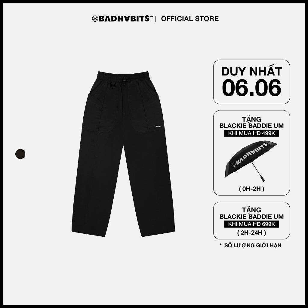 UNISEX PANTS - SUPERTRAMP MULTI-POCKET PANTS - BAD HABITS SUPERTRAMP COLLECTION 