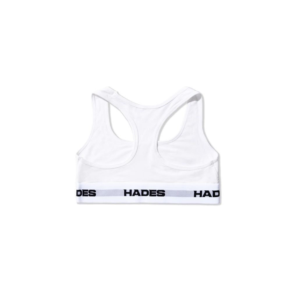 HADES Y-BACK SPORTS BRA - WHITE - Genuine HADES Brand
