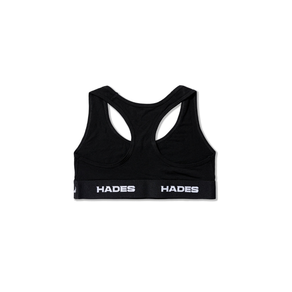 HADES Y-BACK SPORTS BRA - BLACK - Genuine HADES BRAND
