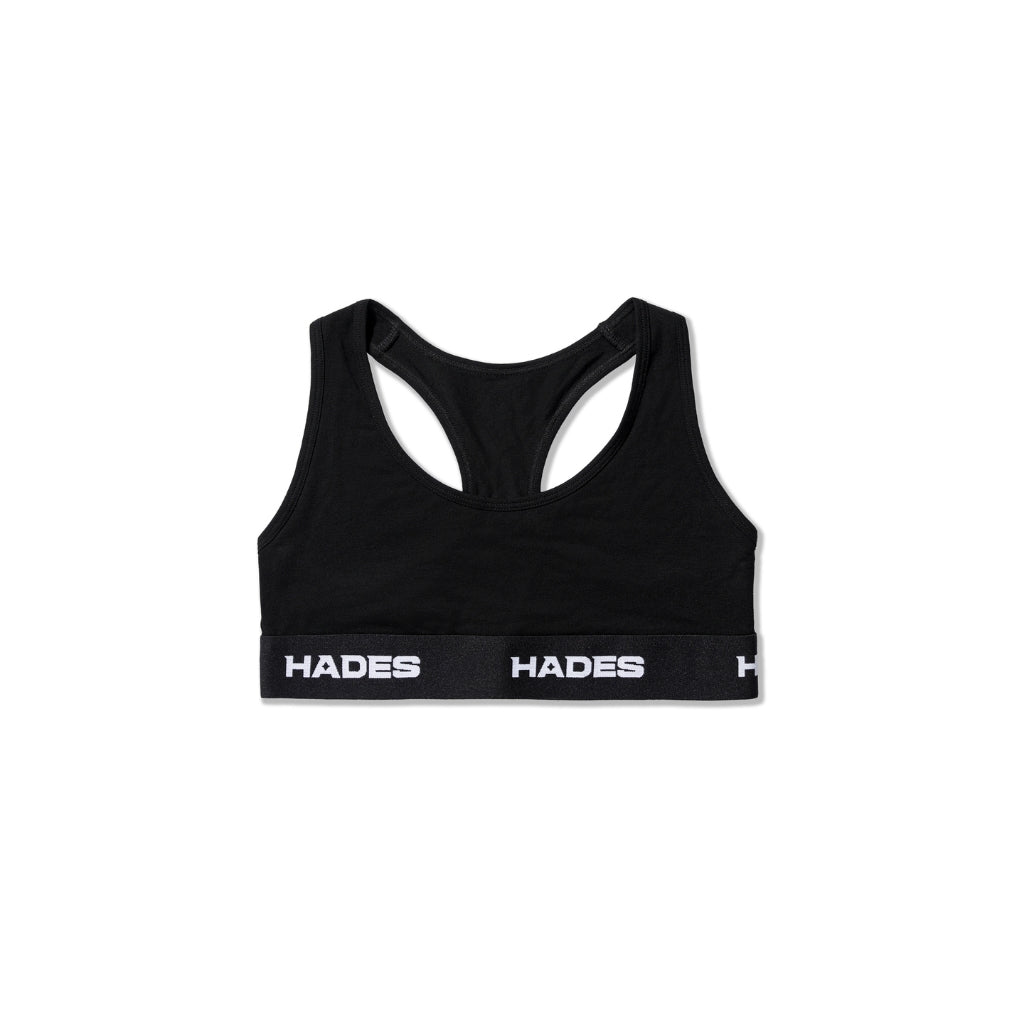 HADES Y-BACK SPORTS BRA - BLACK - Genuine HADES BRAND