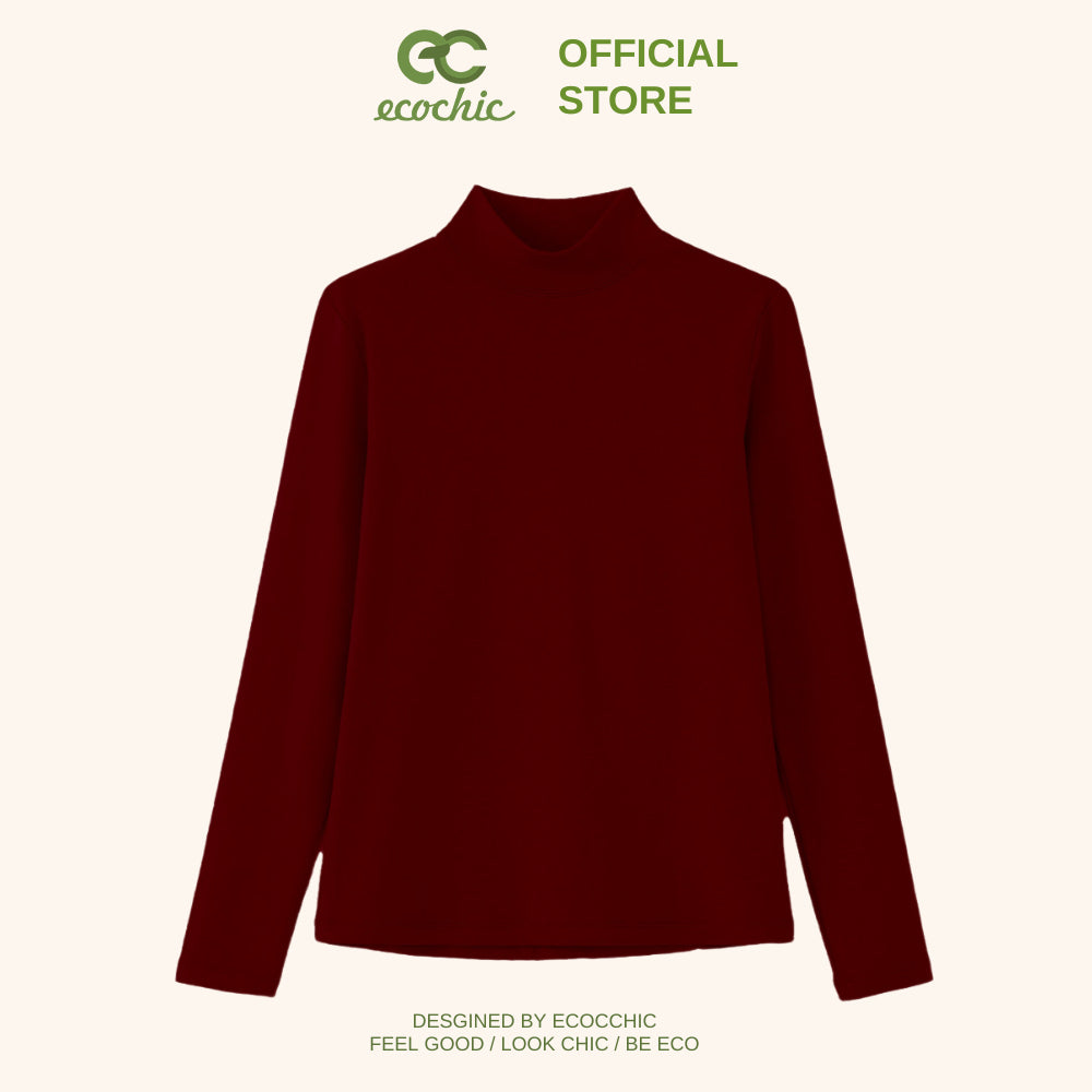 ECOCHIC Thermal Jacket Merino Cashmere Wool Xinjiang Cotton Fiber High Quality Super Thermal Retention B089