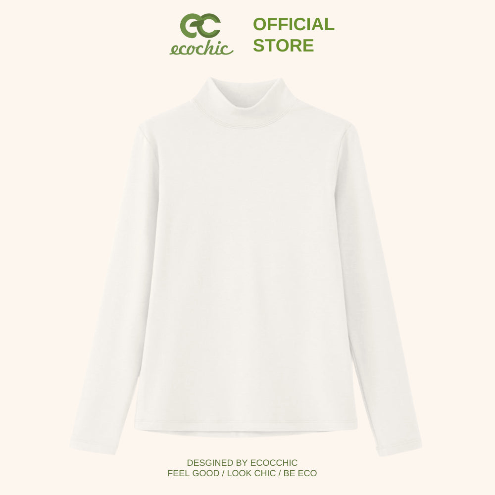 ECOCHIC Thermal Jacket Merino Cashmere Wool Xinjiang Cotton Fiber High Quality Super Thermal Retention B089