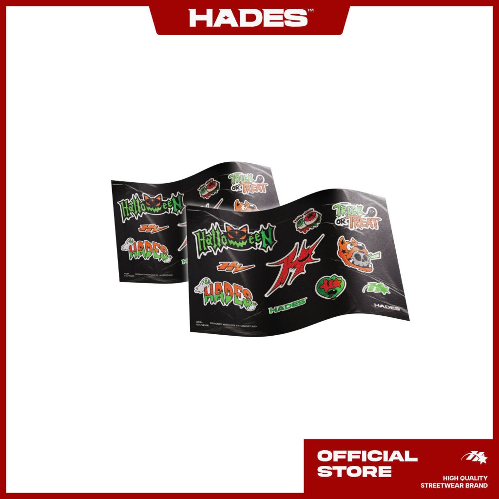 [QUÀ TẶNG KHÔNG BÁN] STICKER HALLOWEEN - HADES BRAND CHÍNH HÃNG