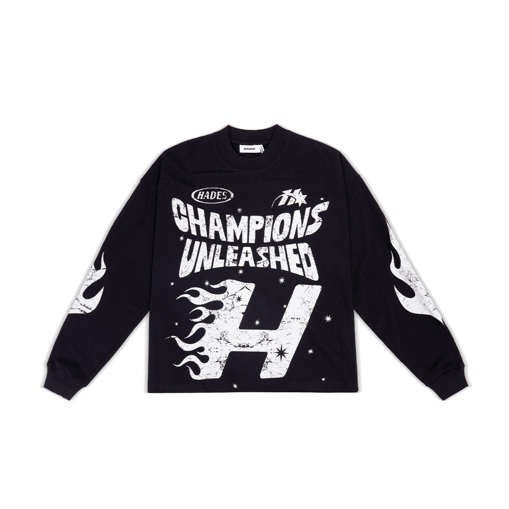 HADES Lodestar Famed Long Sleeve - Genuine HADES Brand Unisex cotton long sleeve shirt