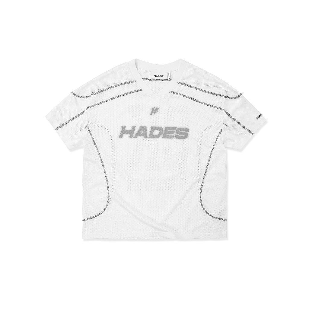 HADES Luminous 2K Mesh Jersey Tan - Genuine HADES Brand Unisex mesh jersey short sleeve t-shirt