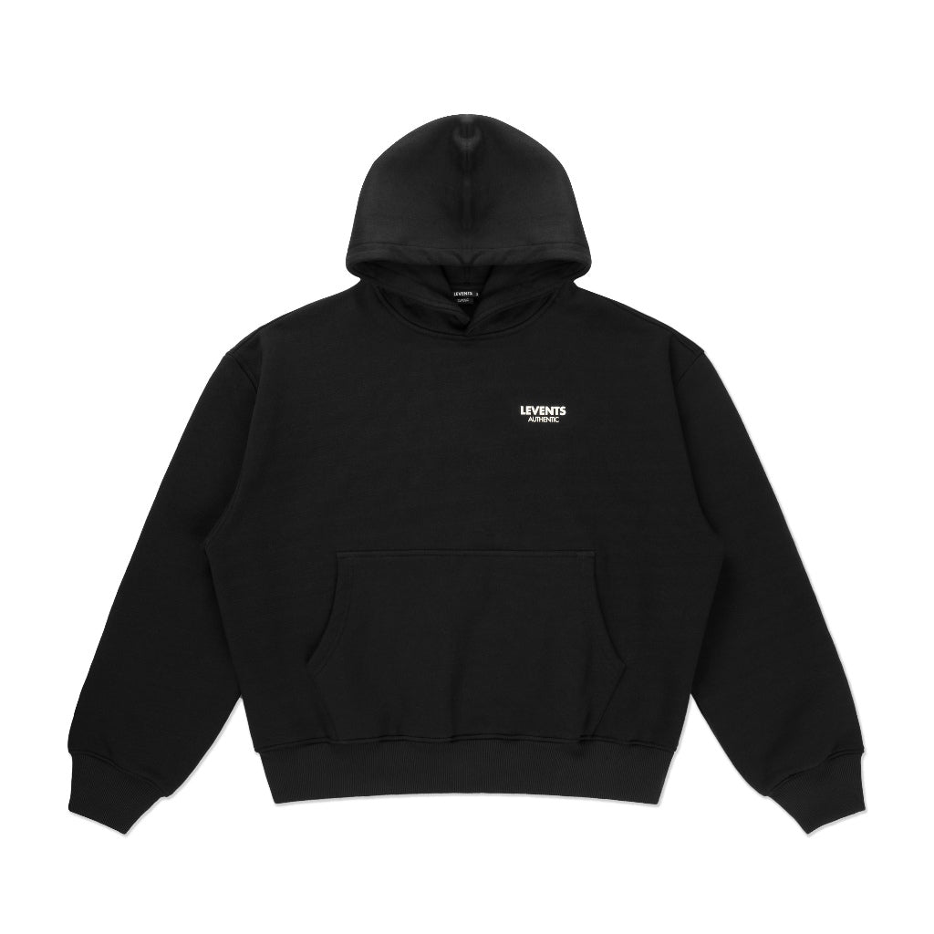 Áo Hoodie Boxy 2.0 Levents Classic Authentic Chất Nỉ Chân Cua Unisex