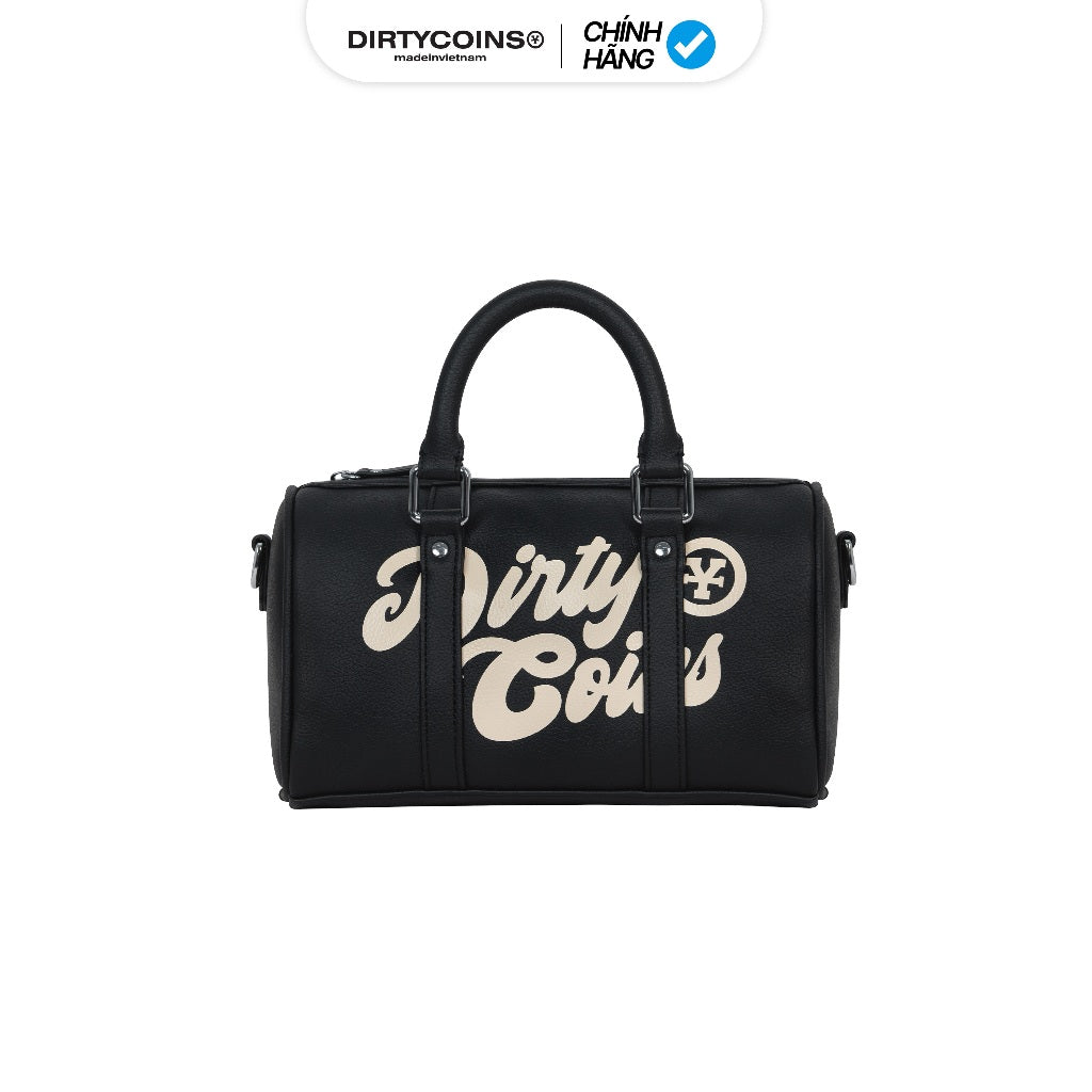 Túi xách DirtyCoins Logo Mini Bowler Bag - Black