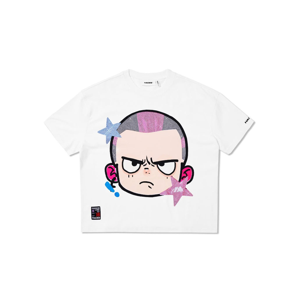 HADES Angry Mood Tee - HADES Brand chính hãng Áo thun tay lỡ cotton unisex