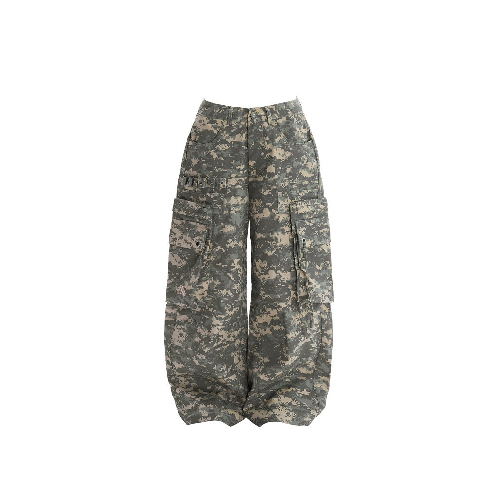 HADES Combat Pixel Pants - Genuine HADES Brand Unisex camo pixel pants
