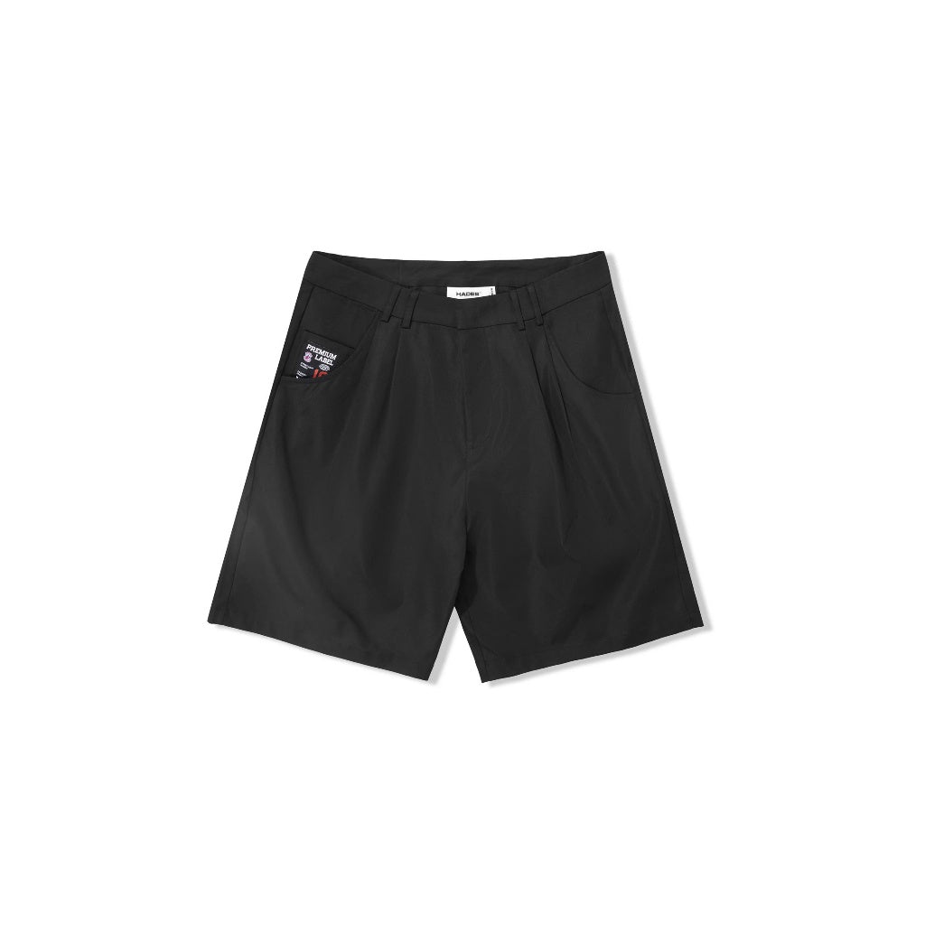 HADES Pleated Casual Shorts - Genuine HADES Brand Unisex cotton khaki shorts