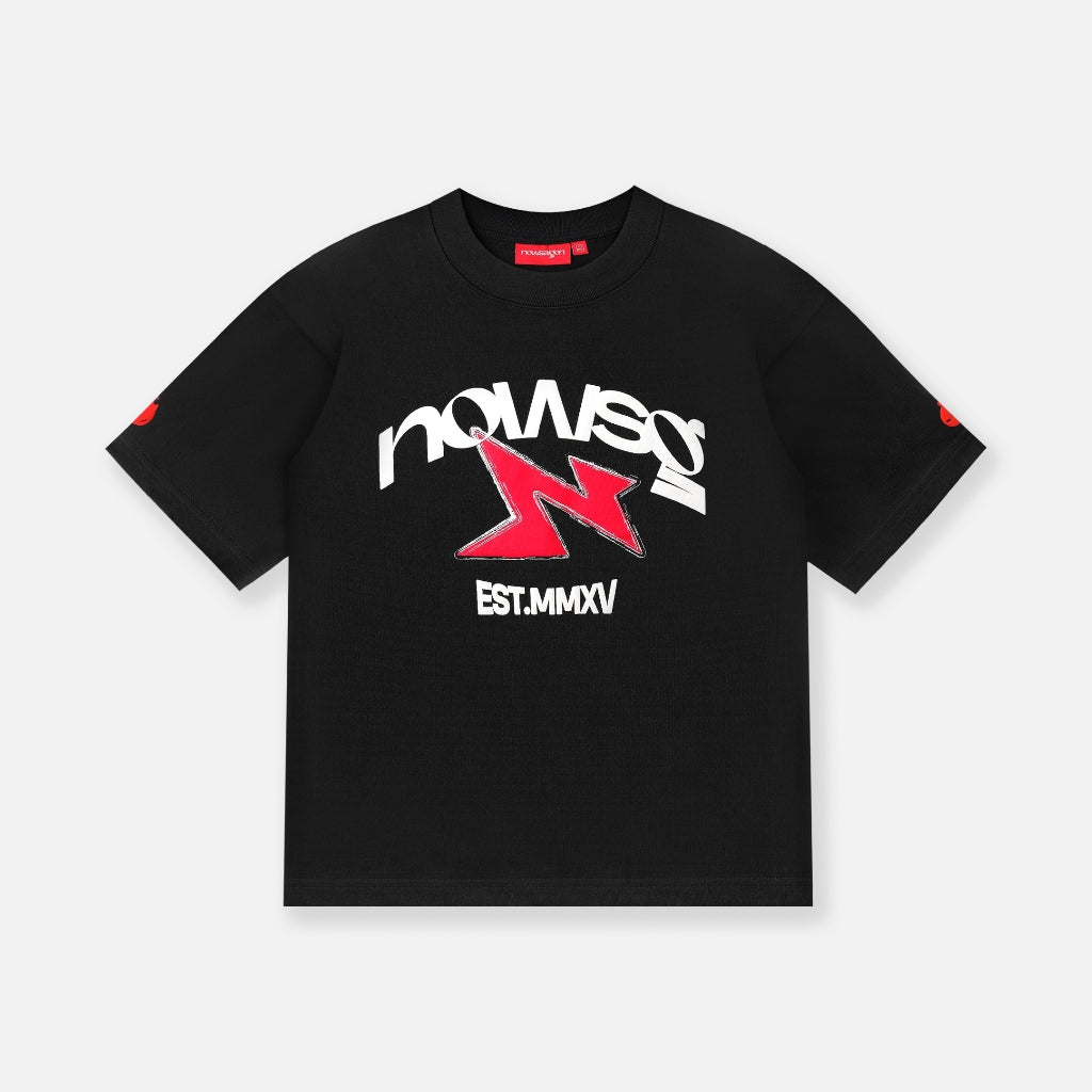 NEEDS OF WISDOM Puff N Tee T-shirt - Black - Genuine Local Brand