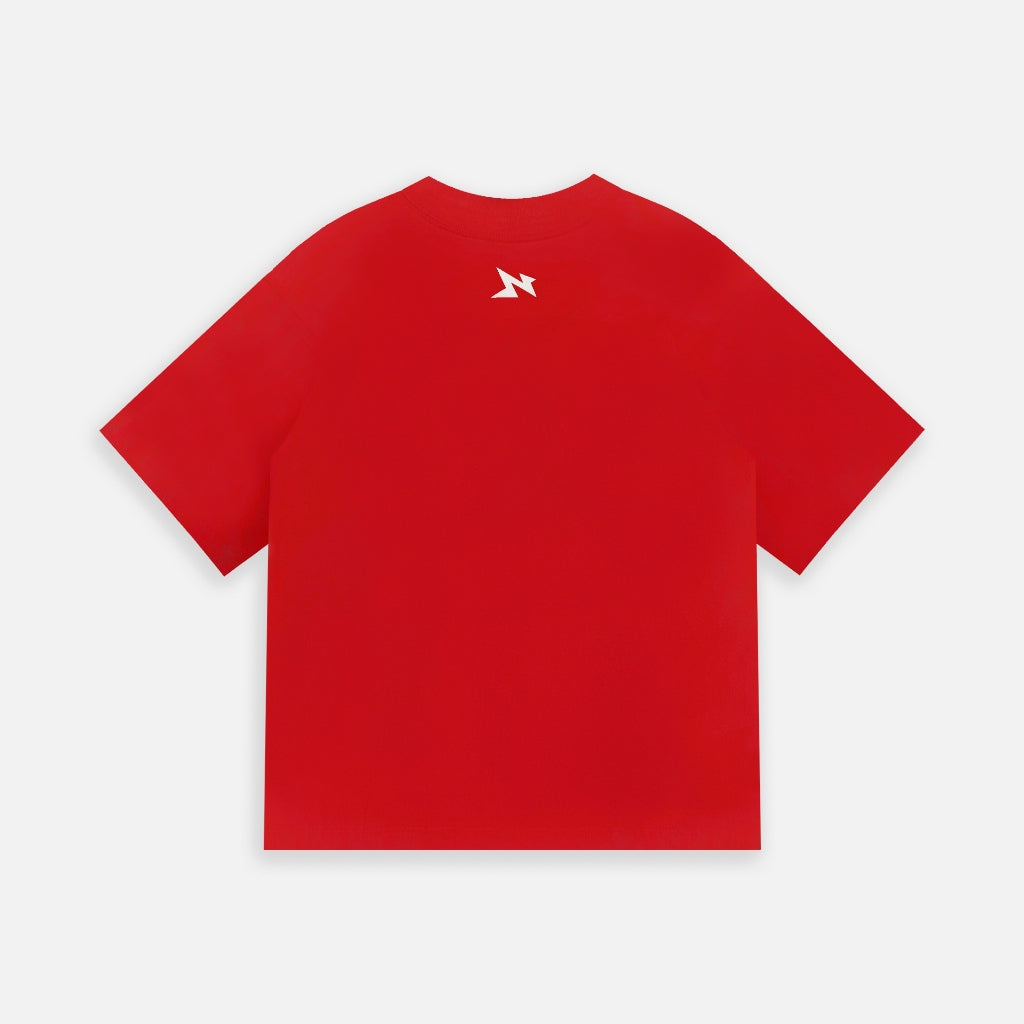 NEEDS OF WISDOM Puff N Tee - Red - Genuine Local Brand