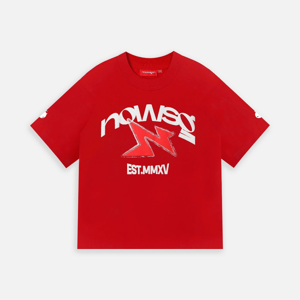 NEEDS OF WISDOM Puff N Tee - Red - Genuine Local Brand