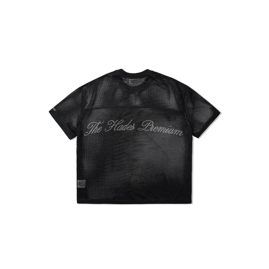 HADES 777 Jersey Mesh Black - Genuine HADES Brand Unisex mesh jersey t-shirt