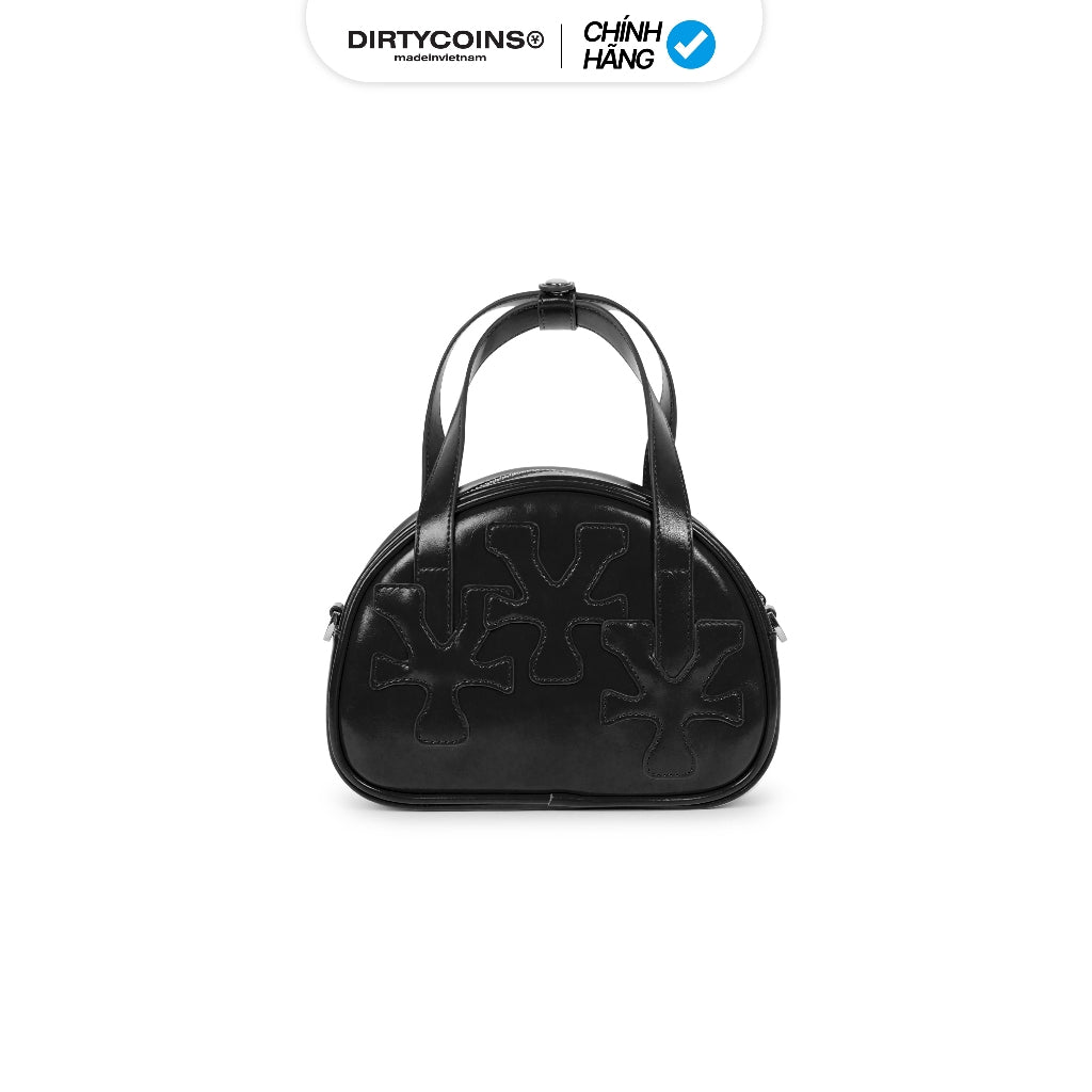 DirtyCoins Mini Bowler Bag Patches 'Y' Logo