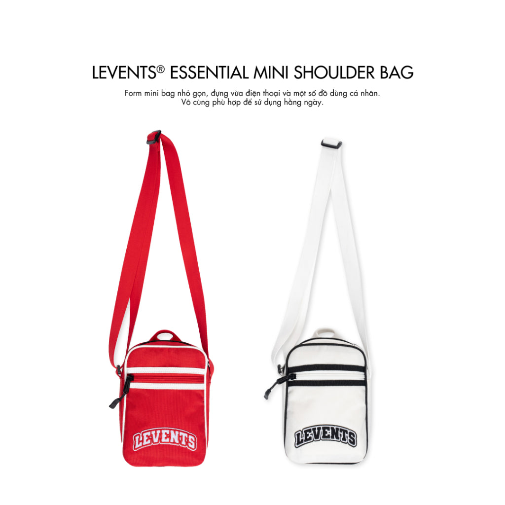 Levents Essential Mini Shoulder Bag Unisex Canvas 