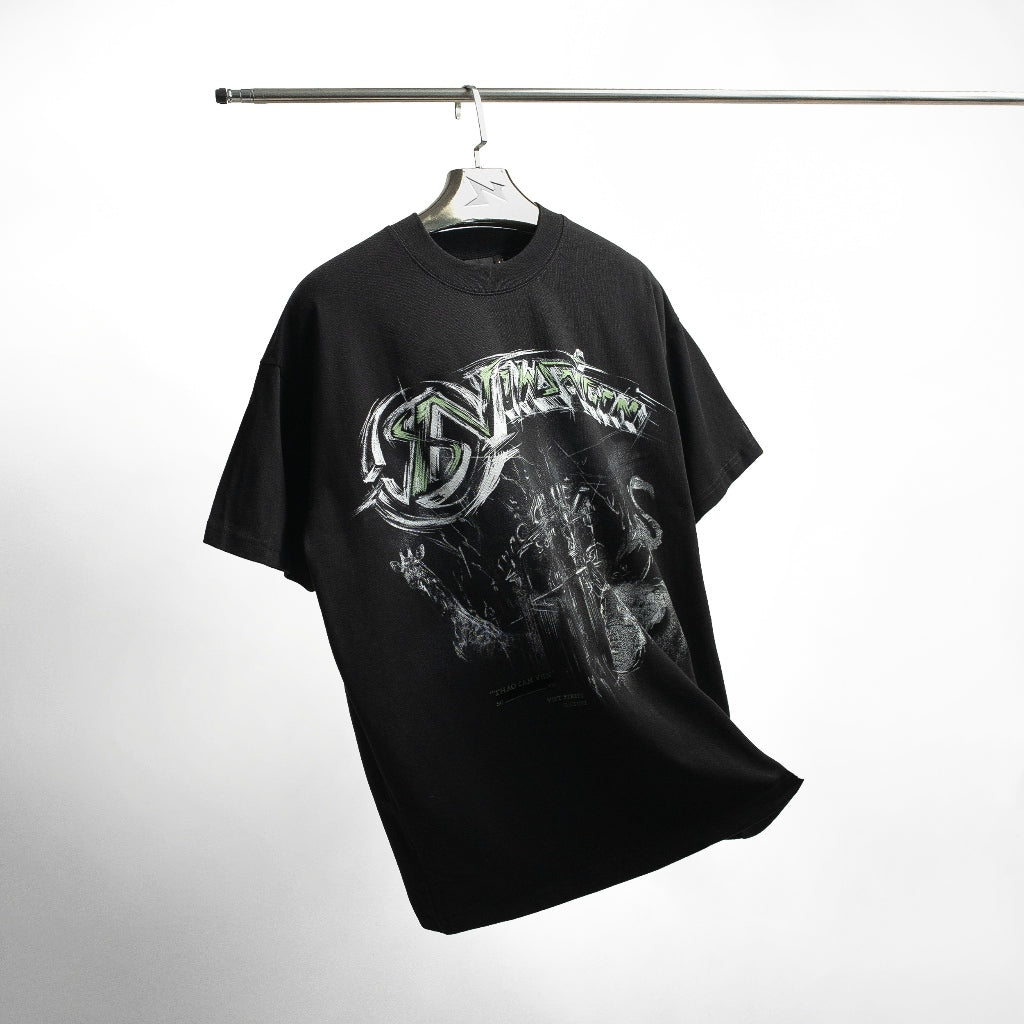 NOWSAIGON Zoo Park Tee - Black - Genuine Local Brand