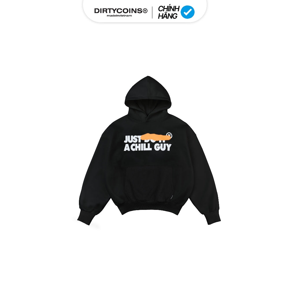 DirtyCoins Just A Chill Guy Black Jacket