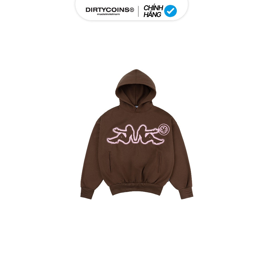 DirtyCoins Double Trouble Brown Hoodie