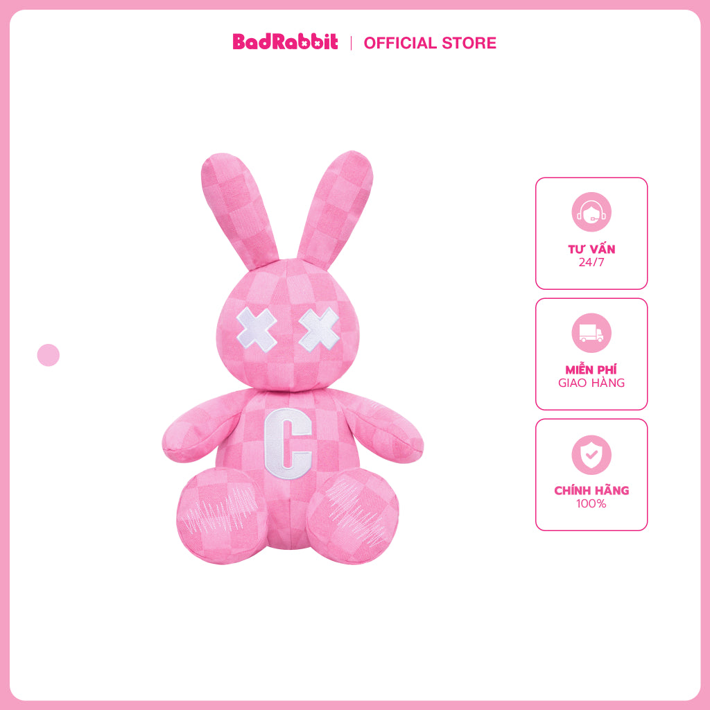 Bad Rabbit Backpack - PINK BABY RABBIT BACKPACK - Genuine Local Brand