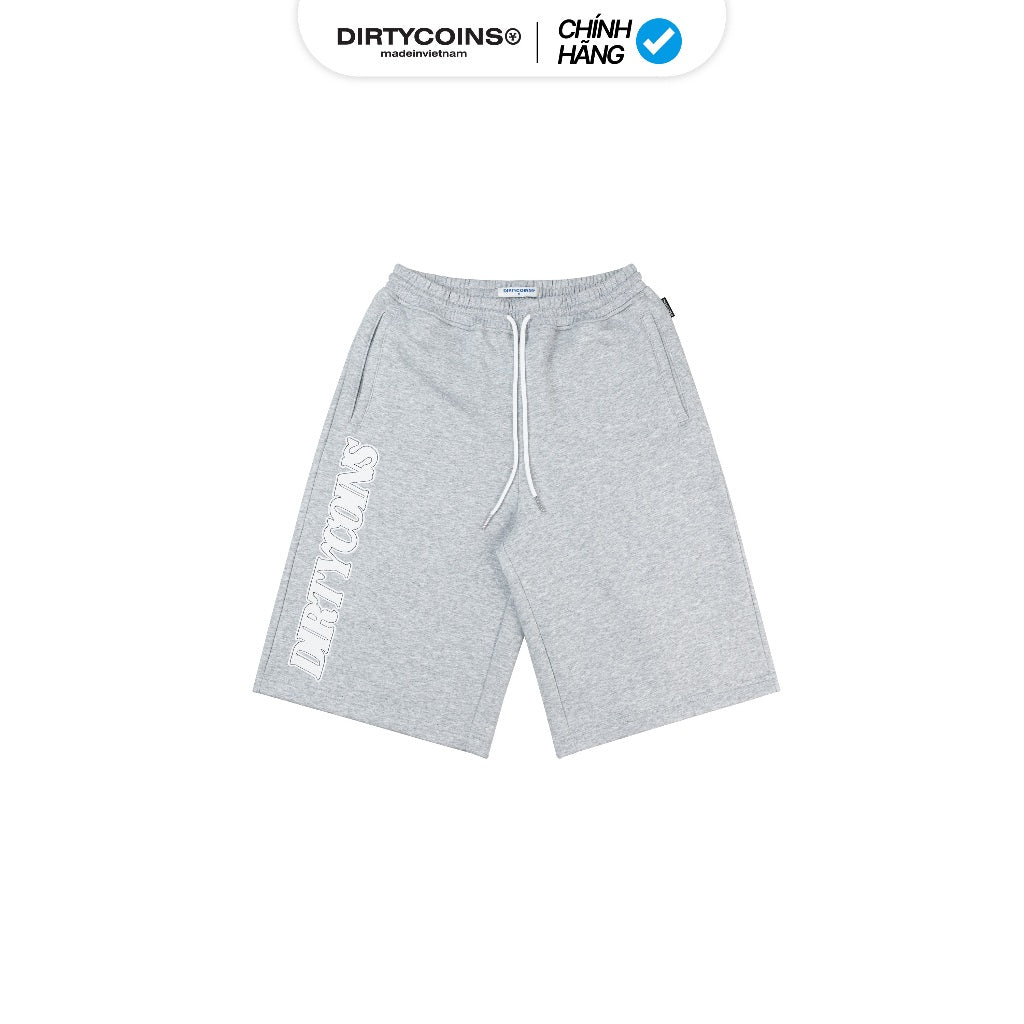 DirtyCoins Logo Patched Baggy Sweatshorts