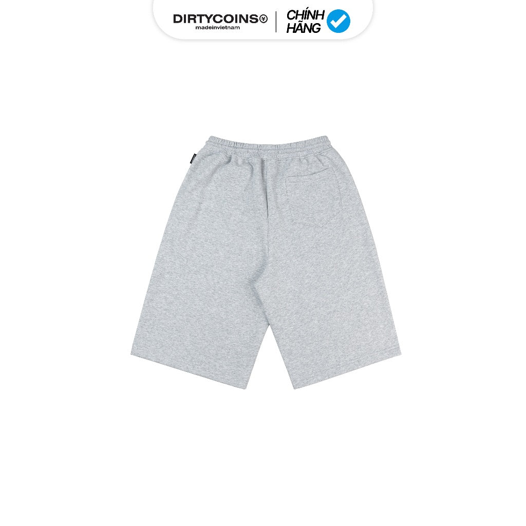 DirtyCoins Logo Patched Baggy Sweatshorts
