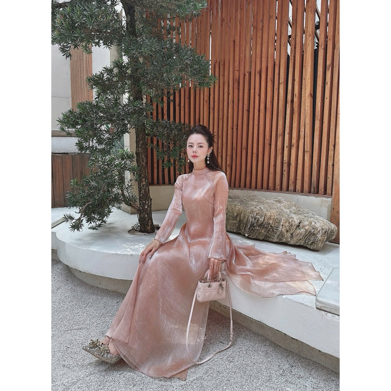 [PRE-ORDER] LINN Design Du Ha Modern Ao Dai (pants included) 