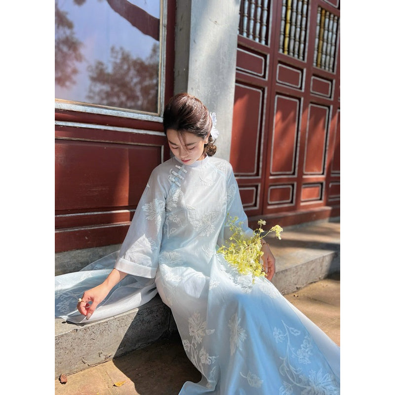 [PRE-ORDER] LINN Design Vu Yen Modern Ao Dai (pants included) 