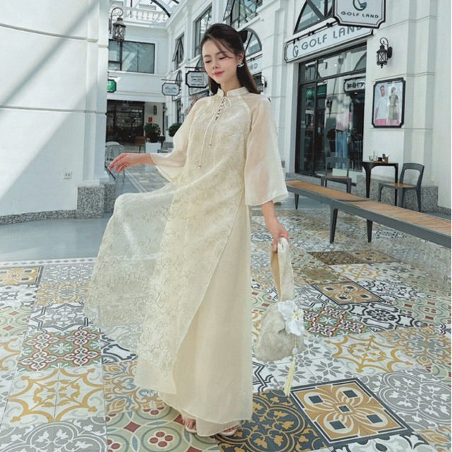 [PRE-ORDER] Khuong Le's modernized Ao Dai 