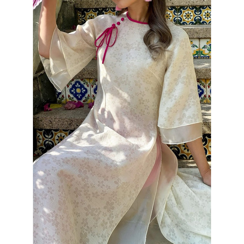 [PRE-ORDER] Luc Ha modernized Ao Dai (pants included) 