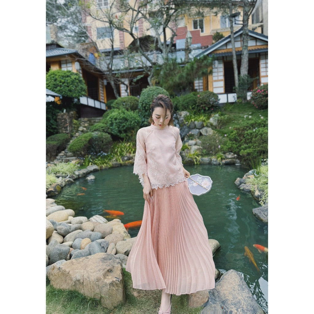 [PRE-ORDER] Uyển Đình Buddhist robe set 