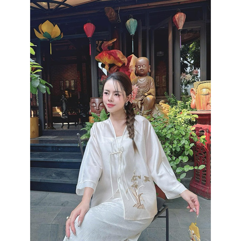 [PRE-ORDER] Uyển Vy Dharma robe set 