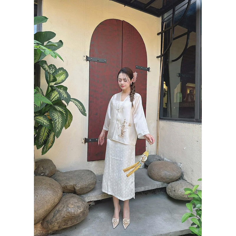 [PRE-ORDER] Uyển Vy Dharma robe set 
