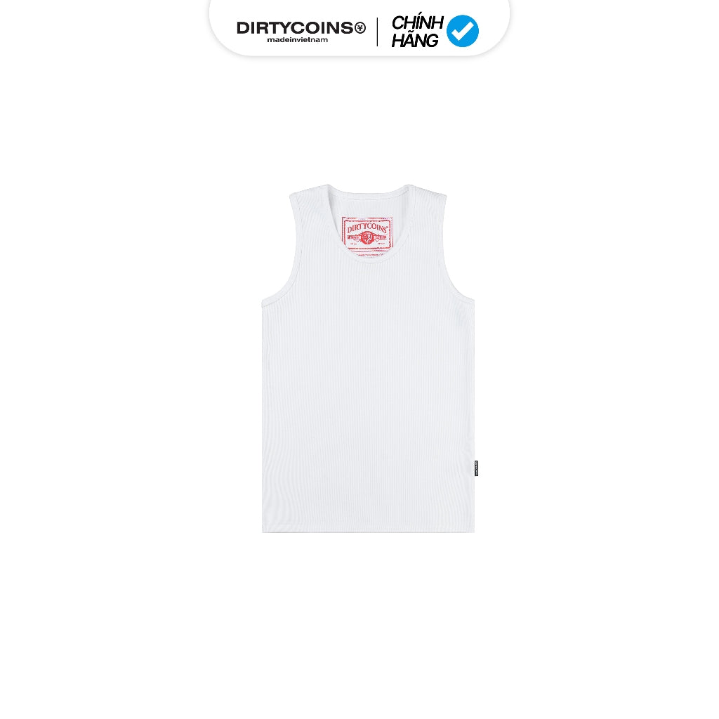 DirtyCoins Tank Top Printed Label T-Shirt