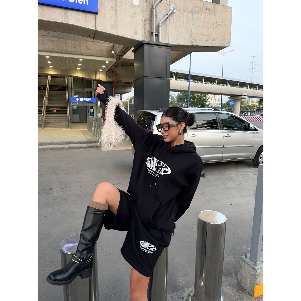 Combo DirtyCoins Star Hoodie + DirtyCoins Star Sweatshort