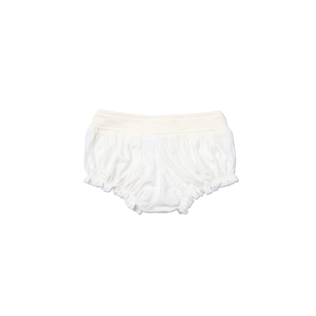 HADES Plaid Dream Pumpkin Shorts / White - Genuine HADES Brand Cotton silk pumpkin pants