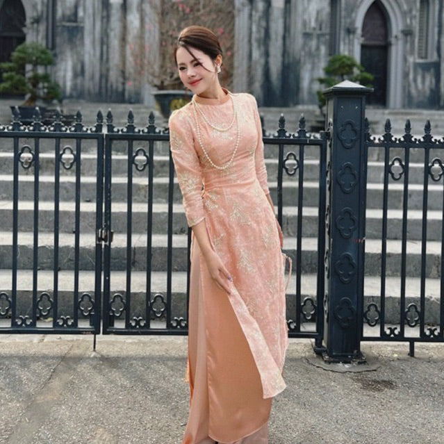[PRE-ORDER] LINN Design Tieu Lan Modern Ao Dai 