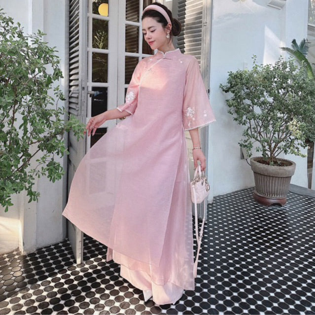 [PRE-ORDER] LINN Design Thuy Du Modern Ao Dai 