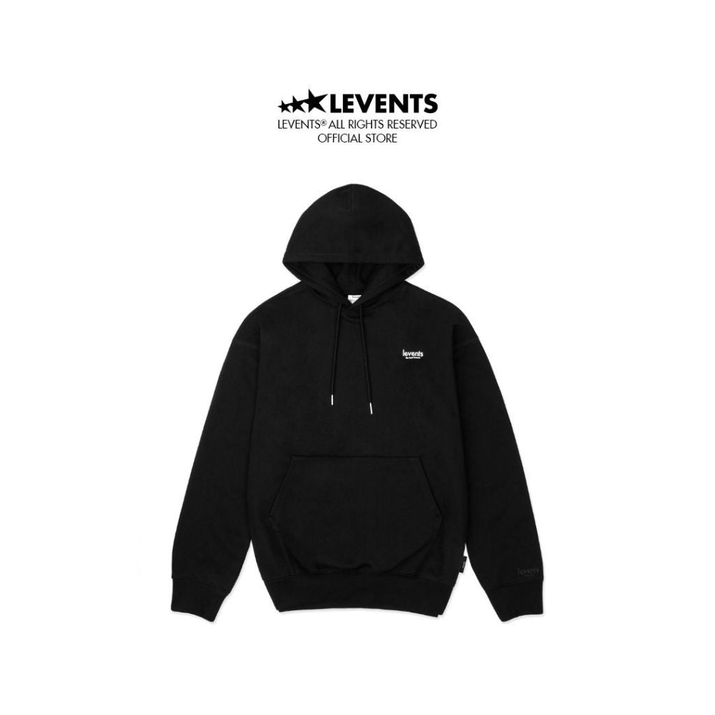 Levents Mini Logo Hoodie/ Black