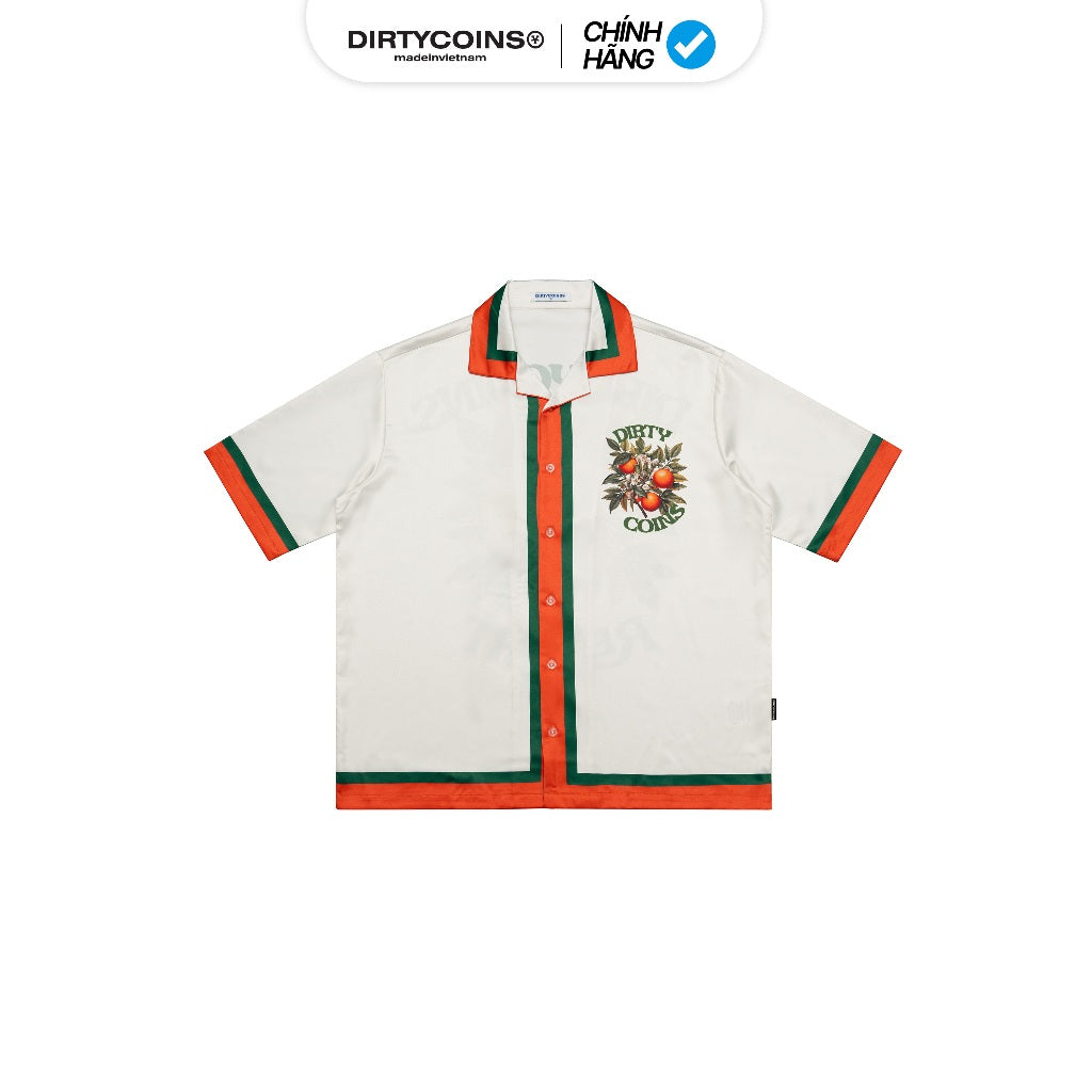 DirtyCoins Resort Cuban Shirt Cream