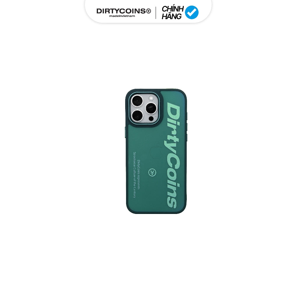 Matte DirtyCoins Logo Type Green Case