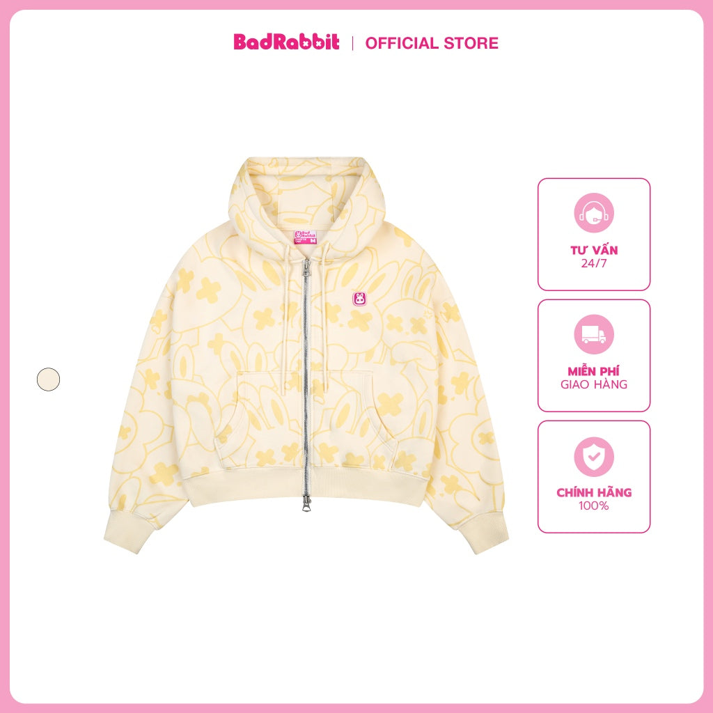 Summer Rabbit Zipper Jacket - Just Feel Collection - Authentic Local Brand