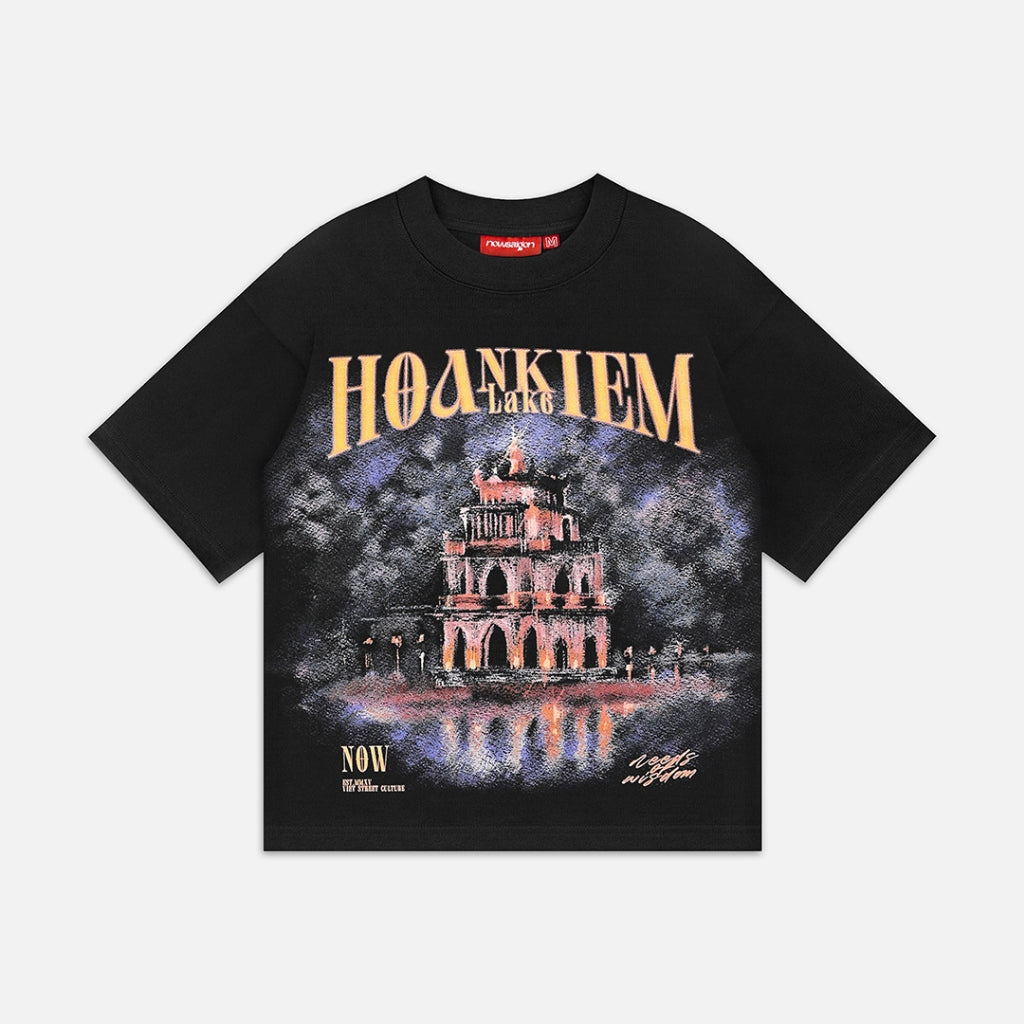 NEEDS OF WISDOM Hoan Kiem Tee - Black - Genuine Local Brand