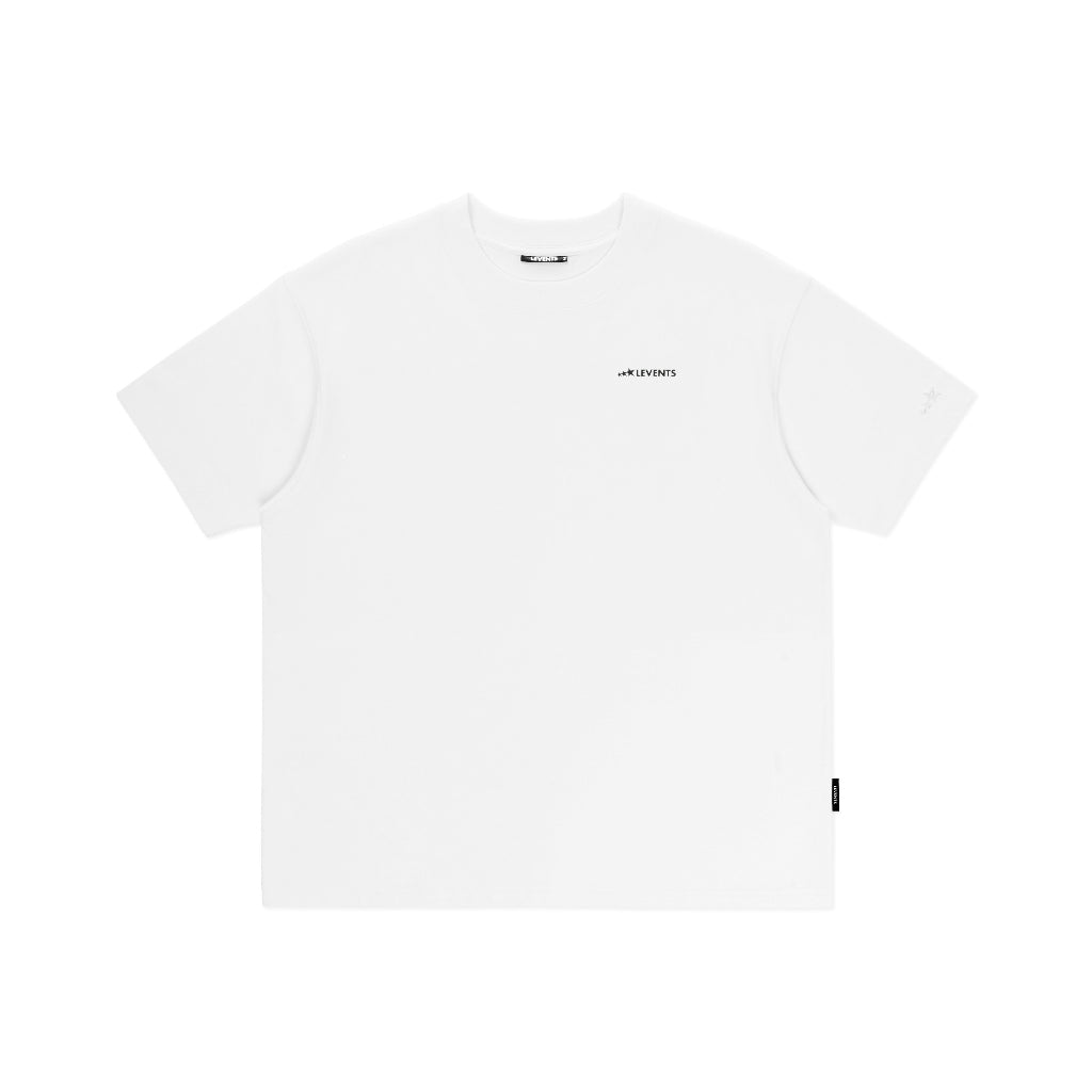 Levents Vietnam Edition Tee/ White 100% Cotton Unisex Oversized T-shirt