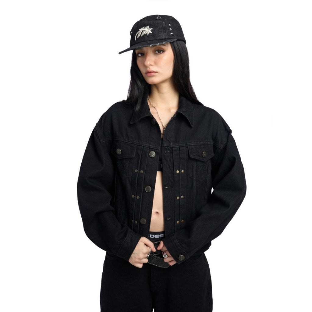HADES Dark Matter Denim Jacket - Genuine HADES Brand - Unisex Jeans Jacket